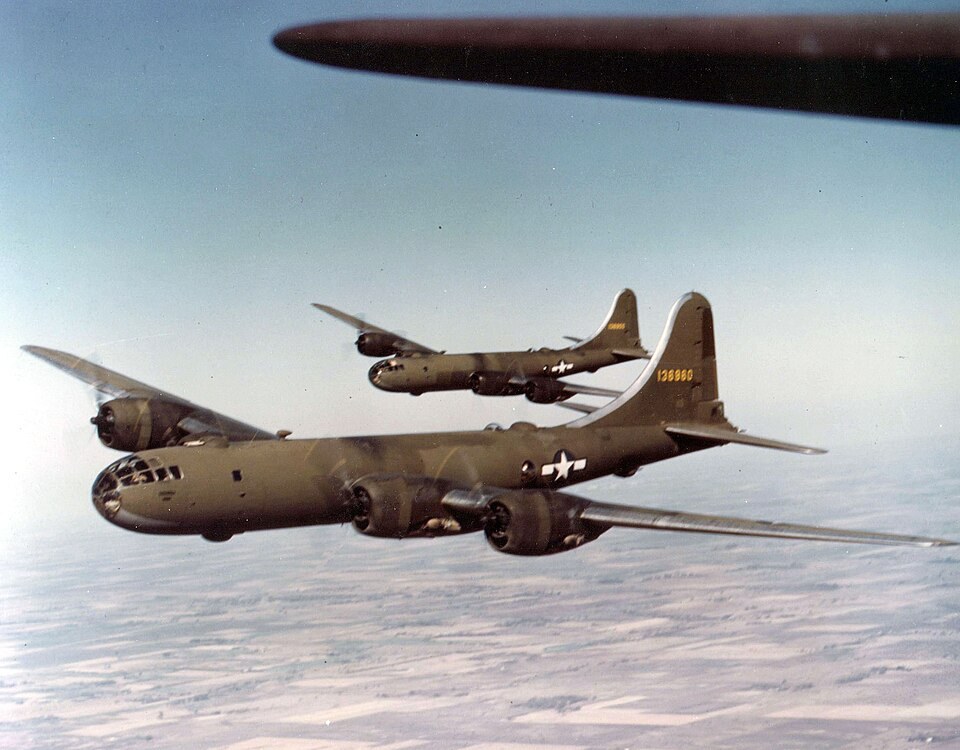 Historical Boeing B-29 Superfortress aircraft